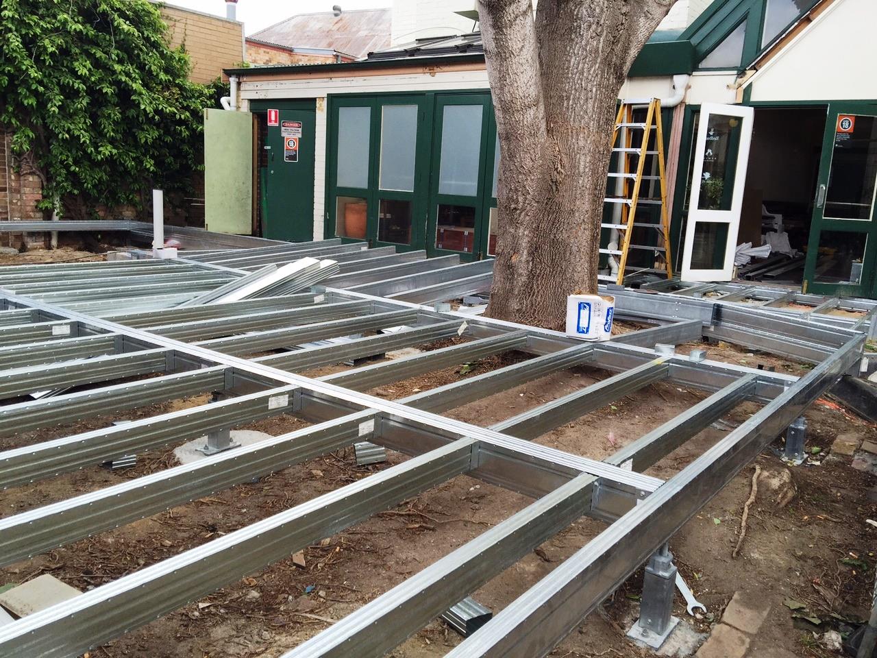 Boxspan DIY Steel Deck Kits & Verandah Floor Frames