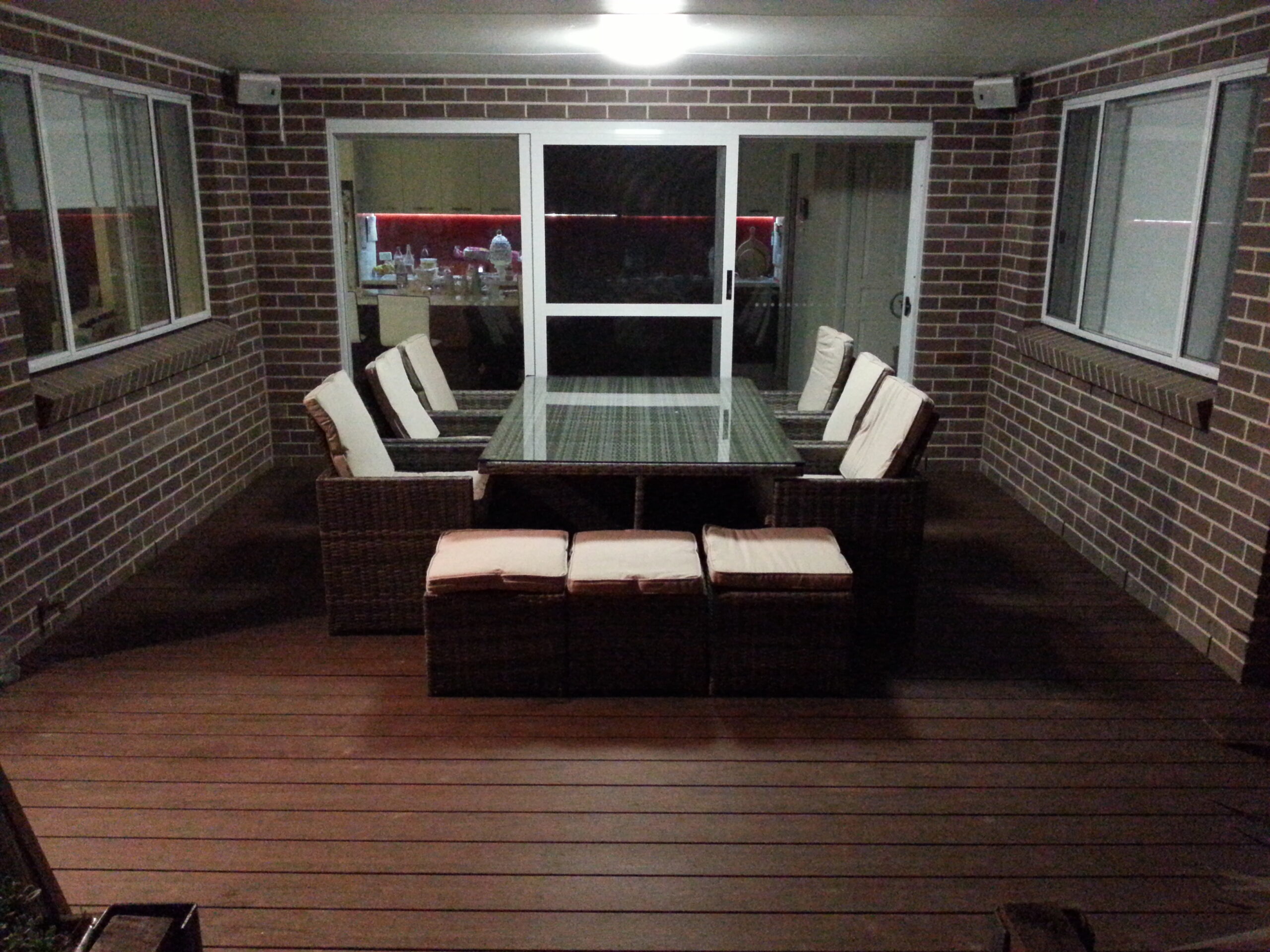 Completed deck over Boxspan frame